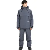 Jack Wills Heren ski-jas (Staalgrijs)