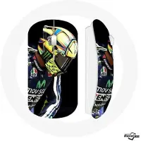 MANIACASE Draadloze Muis - Valentino Rossi - Nummer 46 - Compatibel met Mac en PC - Inclusief USB-stick - Zwart