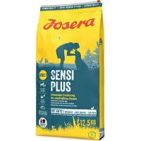 Josera SensiPlus, voor volwassen dieren, geschikt voor alle rassen, voor eenden, pluimvee, 12,5 kg