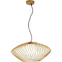 Maytoni hanglamp, goud, witte bol, E27, dimbaar, 177 cm, 60W