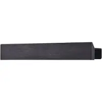 Gejst Flex Rail magneetrail 40 cm Zwartgebeitst eiken-zwart