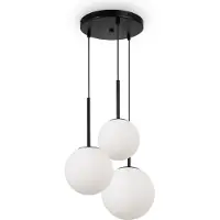Maytoni hanglamp, Basic-model, 3 lampen, wit, dimbaar, fitting E14, 40W