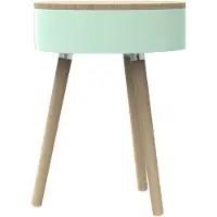 LUND Bijzettafel London Skittle Jumbo Mint 44 x 44 x 60 cm