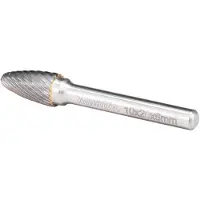 Makita B-52772 Freesstift Hardmetaal Ronde boog Lengte 20 mm Afmeting, Ø 10 mm Werklengte 20 mm Schachtdiameter 6 mm 1 stuks