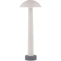 Nova Luce Ronde tuinlamp Tura wit 55cm