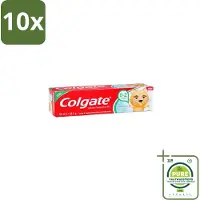 Colgate 10 x - Aardbeismaak - Kindertandpasta - Voor 0 tot 2 jaar oud - 50ml - Grootverpakking - Baby Tandpasta - Kindertandpasta - Aardbeismaak - Tandenpoetsen Voor Kinderen - Gaatjes Voorkomen