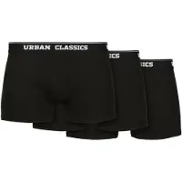 Urban Classics Boxershorts zwart / wit