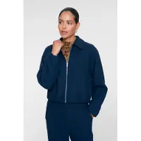 Geisha Vest Vest Met Structuur 65871 21 000675 Navy Dames Maat - XL