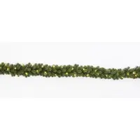Holiday Tree Alaskan Pine guirlande slinger 270 x 25 cm met warm LED kerstboom H...