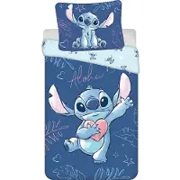 Disney Stitch Aloha dekbedovertrek 140 x 200 cm - 70 x 90 cm - katoen - voorbestellen