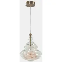 Loberon Hanglamp Rivélisse helder/antiekgoudkleurig