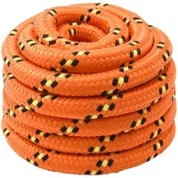 vidaXL Multifunctioneel touw 50 mm 5 m Oranje PP