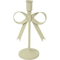 Countryfield kandelaar metaal kenay 14x9.3x24.5cm wit
