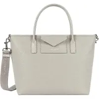 LANCASTER PARIS handtas, model Sac Cabas Main Maya, dubbele handgreep, kleur ivoor