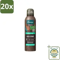 Kneipp 20 x - Douchefoam - Ceder & Jojobaolie - Verzorgend - Vegan - 200 ml - Wasstrips - Douchefoam - Ceder - Jojobaolie - Vegan - Natuurlijke Douchefoam