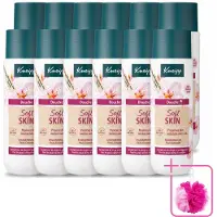 Kneipp 12 x - Douchegel - Soft Skin - Amandelbloesem - 200 ml - Bulkverpakking - Droge huid - Douchemop - Gevoelige huid