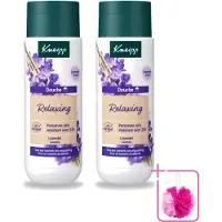 Kneipp 2 x - Douchegel - Relaxing - Ontspannende Geur - 200 ml - Bulkverpakking - Douchegel ontspanning - Douchemop - Ontspannende geur