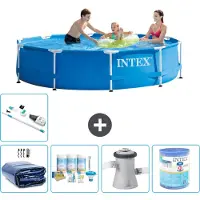 Intex Framezwembad, rond - 305x76 cm - 6-delig, model S41485