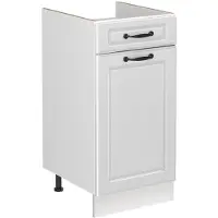 Vicco Wastafelkast R-Line Wit landelijk/Wit 40 cm zonder werkblad, Model 72903
