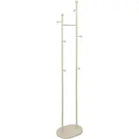 Konges Sløjd 5Five Liny Kapstok 6 Metalen Haken - 40x30x188cm - Beige
