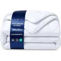 Amazinggirl Dekbed zonder overtrek 200x220 cm – all-season Gewatteerd en Microvezel dekbedden naar bed wit warm licht 200 x 220 cm Tweede keuze Oeko-Tex