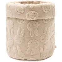 Jollein Opbergmand Miffy Jacquard Teddy Sand
