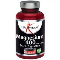 Lucovitaal Magnesium 400 met Vitamine B6 & L-tryptofaan 120 capsules