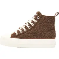 British knights - Kaya Mid Dames sneakers hoog - Maat 38 - Bruin - Vrouwen schoenen