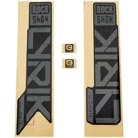 RockShox Lyrik Ultimate 27/29 High Gloss Black 2023+ Stickerset