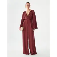 BWLDR Jumpsuit 'Lilian' roestrood