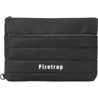 Firetrap Gewatteerde tas met logo (Zwart)