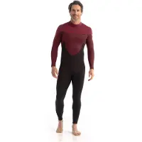 Jobe Perth Full 3/2 Mm Wetsuit Met Lange Mouwen En Rits Op De Rug
