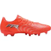Puma Voetbalschoenen voor heren voor harde ondergrond (Rood/zilver)
