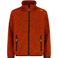 CMP - Boy's Jacket Jacquard Knitted - Fleecevest 176, rood