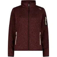CMP - Women's Jacket Jacquard Knitted - Fleecevest 50, bruin