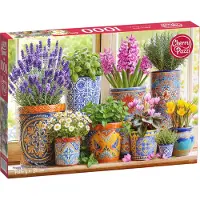 CherryPazzi Pottery in Bloom Puzzel 1000 Stukjes