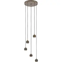 Eglo Bimeda 1 Hanglamp - GU10 - Ø 90 cm - Donker Brons