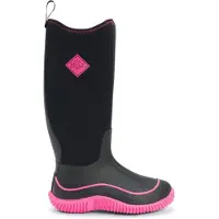 Muck Boots Hale Rubberen Zwarte/Roze Regenlaarzen