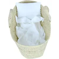 BabyLux Muslin Dekentje & Kussentje 100x75cm - Zomer & Ademend