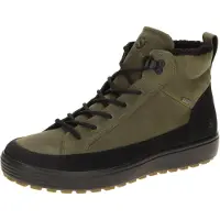 Ecco Veterboots 'Soft 7' olijfgroen / zwart