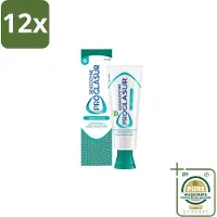 Sensodyne - Tandpasta - Proglasur Fresh & Clean - Frisse Mond - 75 ml - Voordeelverpakking - 12 stuks - Gevoelige tanden - Frisse adem