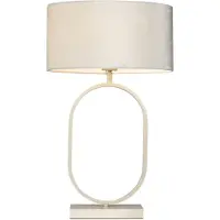 Lumidora Tafellamp 31595 - WENEN3 - E27 - Beige - Creme - Zand - Metaal