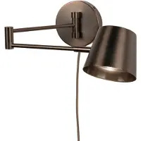 Lumidora Wandlamp 75753 - Voor binnen - SYDNEY - GU10 - Bruin-brons - Bruin - Metaal