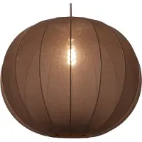 Lumidora Hanglamp 75672 - TACK - E27 - Bruin - Stof - ⌀ 55 cm