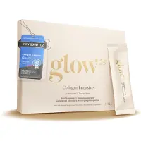 Glow25 Collageen Intensief - met vitamine C, zink en biotine- collageenhydrolysaat met tripeptiden 75 g