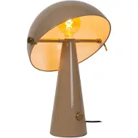 Lucide BARONE - Tafellamp - Ø 38 cm - 1xE27 - Taupe | Vibes