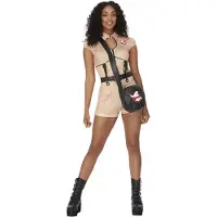 Smiffys - Ghostbusters Hotpant Kostuum - S - Creme