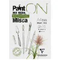 Clairefontaine Papierblock Multi-technieken Painton Misca 250g