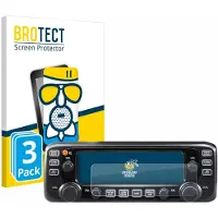 BROTECT - Screenprotector voor Icom IC-2730E - Folie Beschermfolie Beschermglas matte 3 Stuks