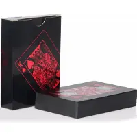CHPN - Speelkaarten - Pokerkaarten - Waterproof - 2 sets - Zwart/Rood - Kaarten - Potje kaarten - Spelletje - Spel - Spelen